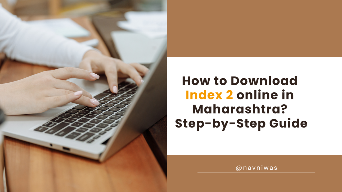 Download Index 2 online Maharashtra step by step guide IGR GRN challan