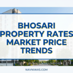 Modern residential apartments building layout in Bhosari PCMC Pune