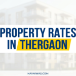 Residential building projects and Aundh-Ravet BRTS road near Thergaon Pimpri Chinchwad